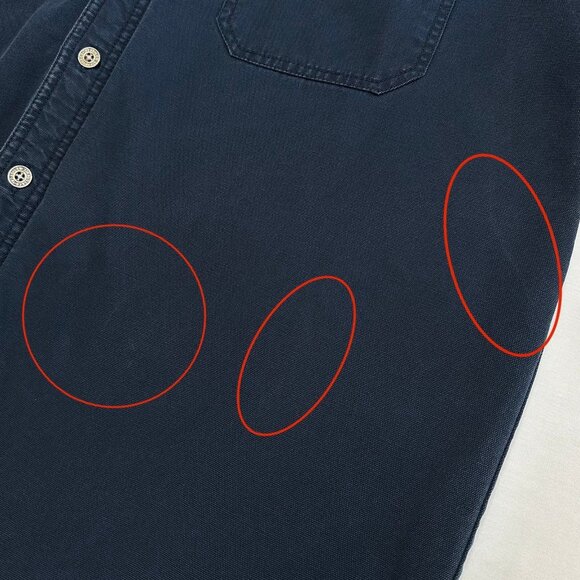 Levi's Men Vintage Canvas Fleece Plaid Lined Shacket Size XL Trucker Jacket Navy - Picture 8 of 12